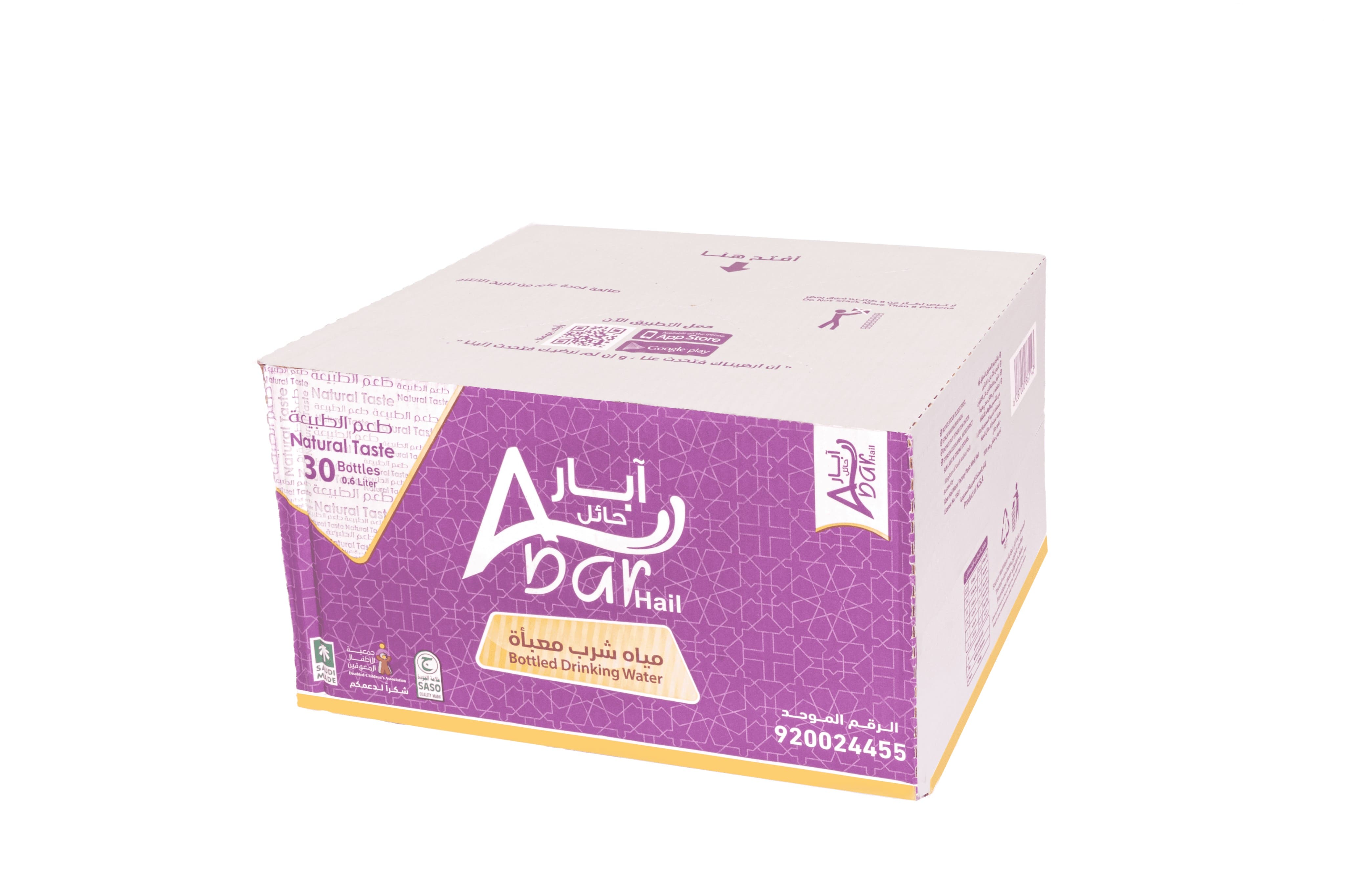 30 × 600 مل عبوة